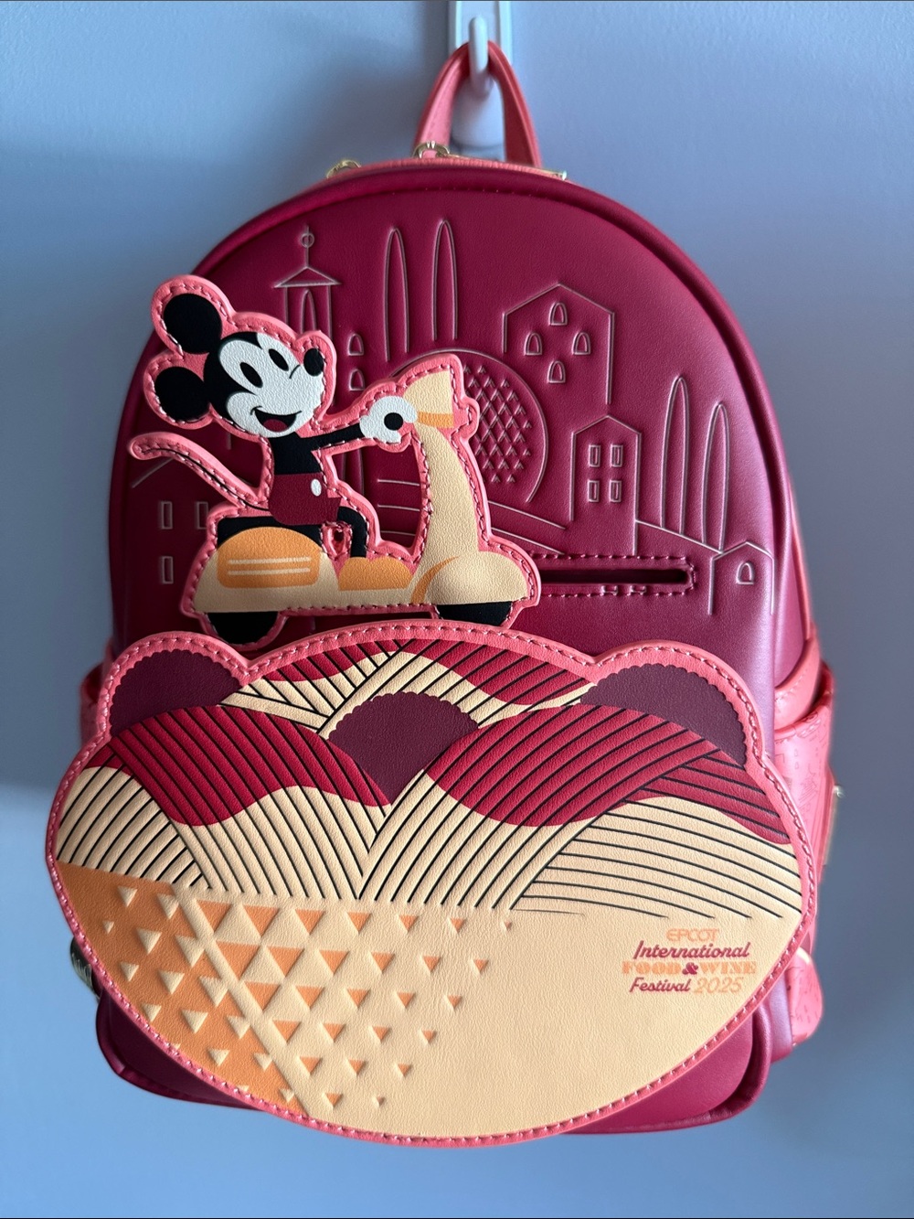 Loungefly Epcot Food and Wine Festival 2025 Backpack - Mickey Vespa